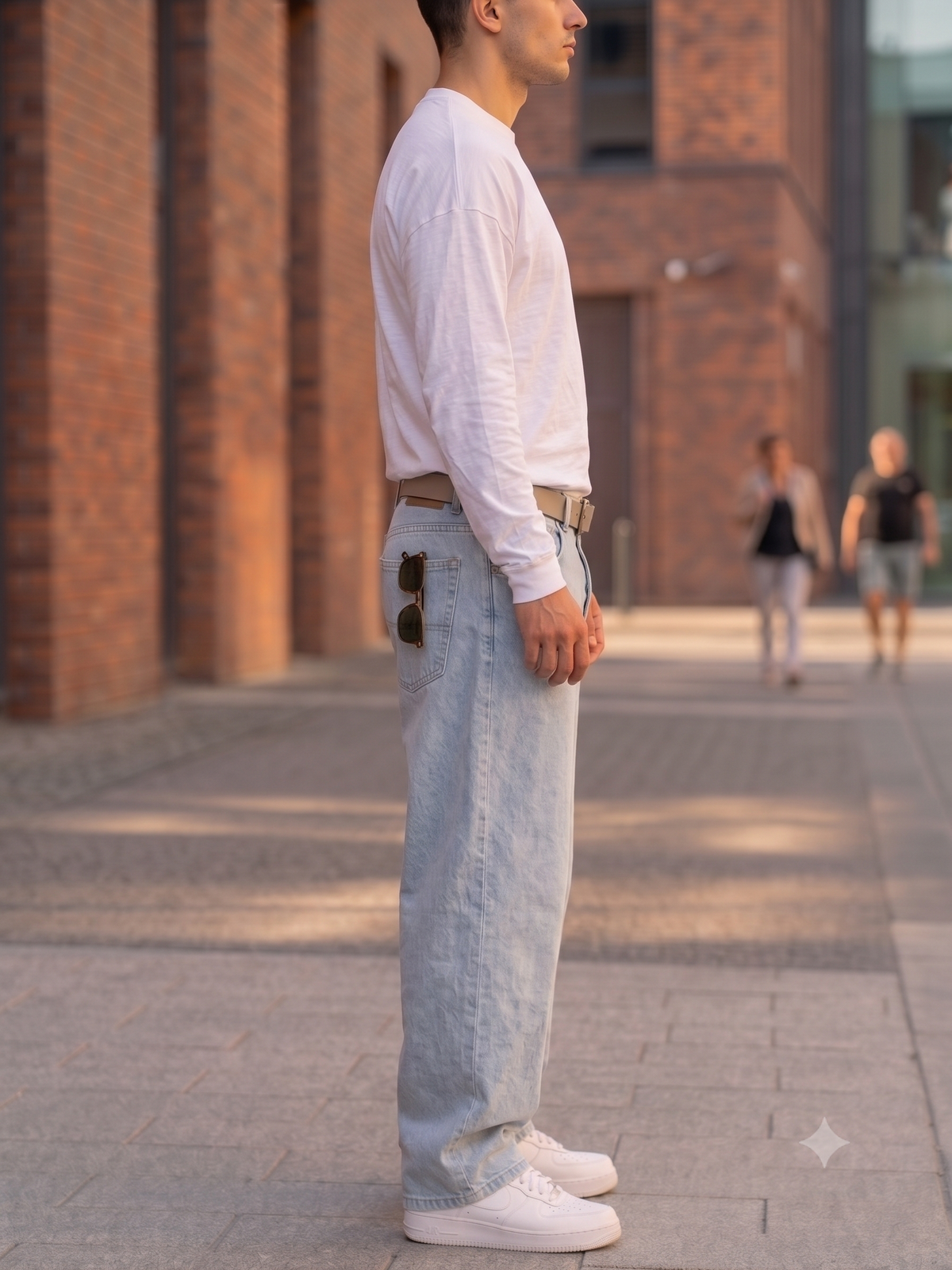 Men's Baggy Fit Jeans | Loose Fit Casual Denim Trousers | Stylish Streetwear Pants