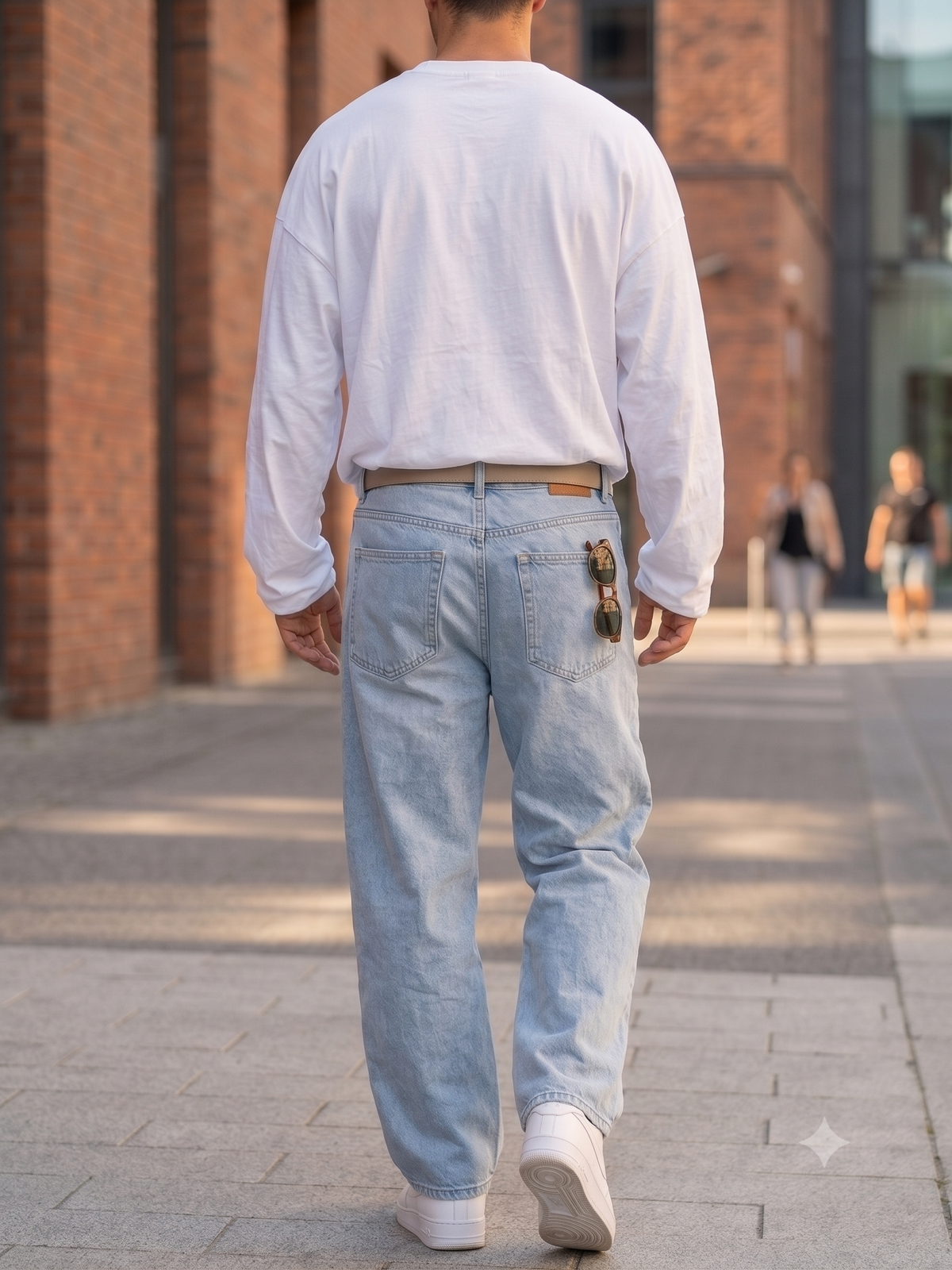 Men's Baggy Fit Jeans | Loose Fit Casual Denim Trousers | Stylish Streetwear Pants
