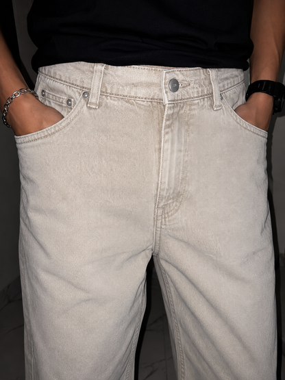 Men's Baggy Fit Jeans | Loose Fit Casual Denim Trousers | Stylish Streetwear Pants