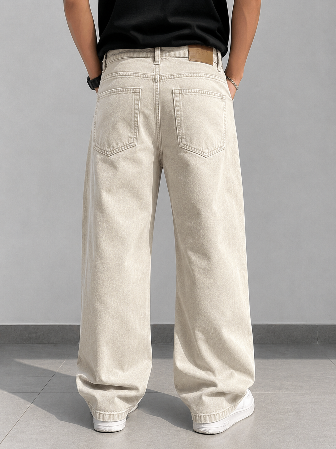 Men's Baggy Fit Jeans | Loose Fit Casual Denim Trousers | Stylish Streetwear Pants