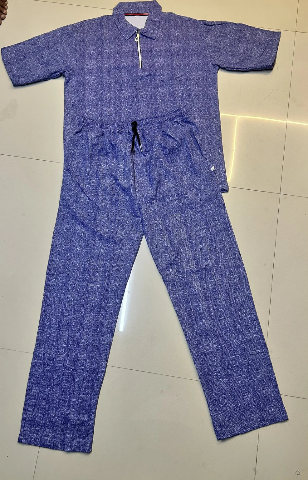 Young Trends Men’s  Co-ord Set with baggy Track Pants | Mens 100% cotton Cordset