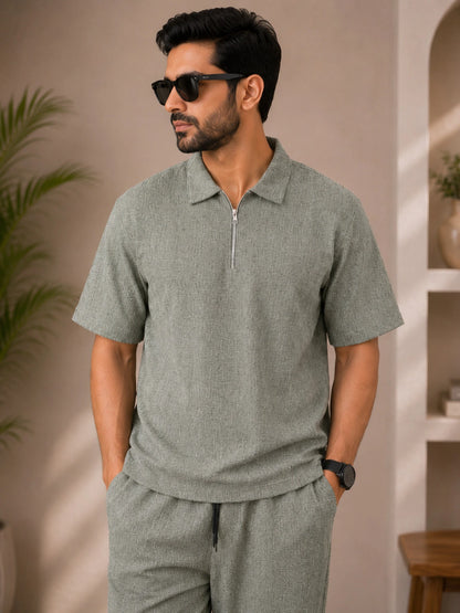 Young Trends Men’s  Co-ord Set with baggy Track Pants | Mens 100% cotton Cordset
